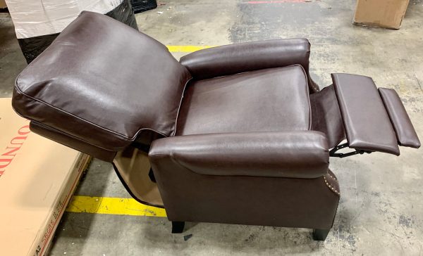 Faux Leather Manual Recliner Discount - Image 5
