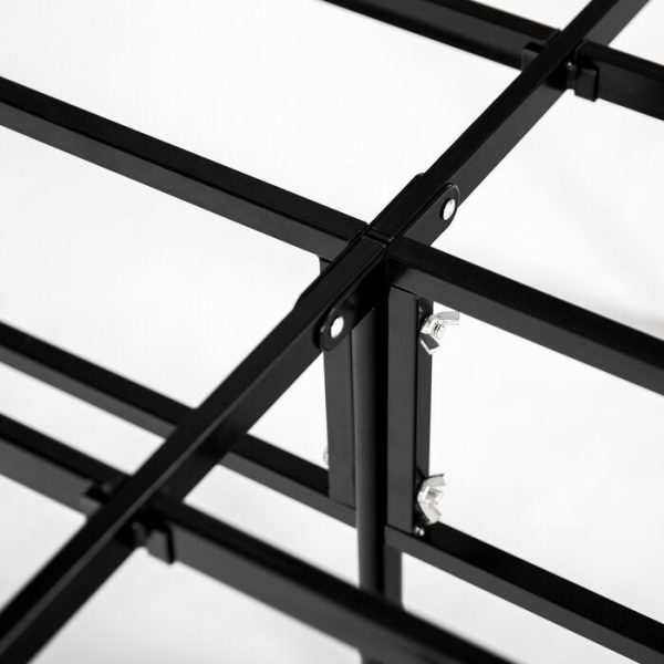 King Black Higbee Steel Bed Frame (SB903) For Cheap - Image 5