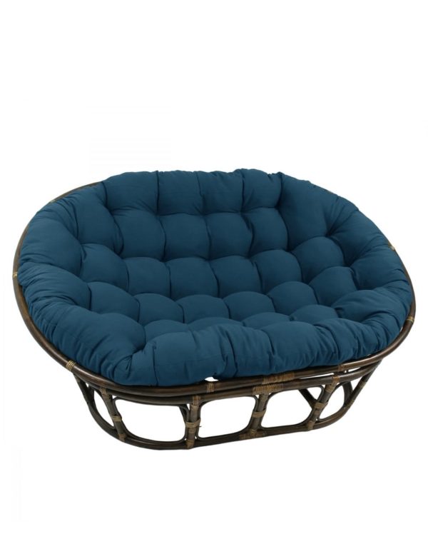 Papasan Premium Indoor Lounge Chair Cushion Indigo Blue #1566HW Online