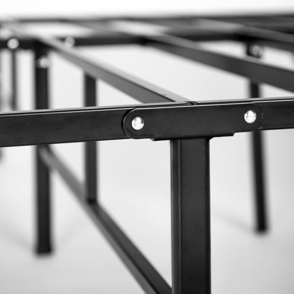 King Black Higbee Steel Bed Frame (SB903) For Cheap - Image 4