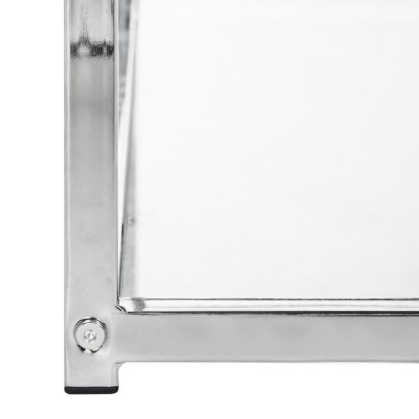 Malone Chrome High Gloss Black Coffee Table (SB720) Online now - Image 4