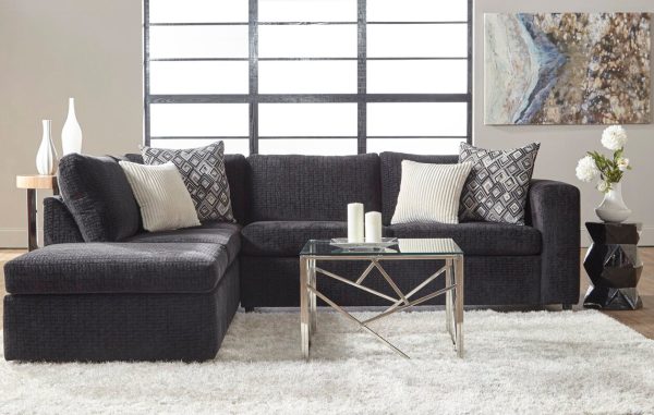 Isaacs 112  Left Hand Facing Sectional (Chaise Missing) Hot on Sale - Image 2