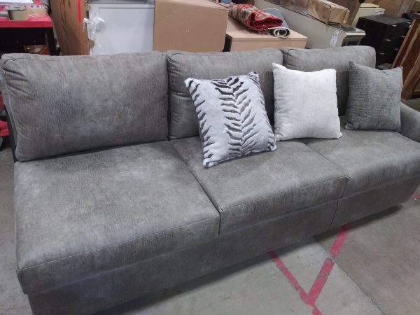 Hughes Furniture Left Facing Sofa Piece of Sectional with Throw Pillows on Sale