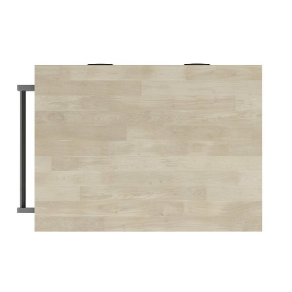 Gray Wommack Rolling Kitchen Cart with Solid Wood Top (SB913) Fashion - Image 4