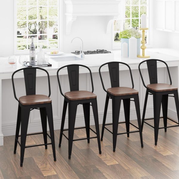 Rosenberry Counter Stool (Set of 4) Fashion