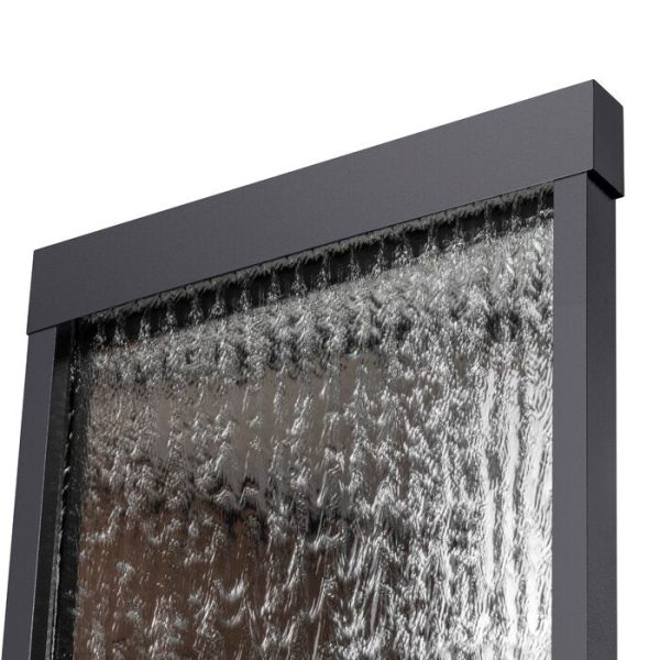 Statesboro Metal Weather Resistant Floor Fountain with Light Online - Image 5